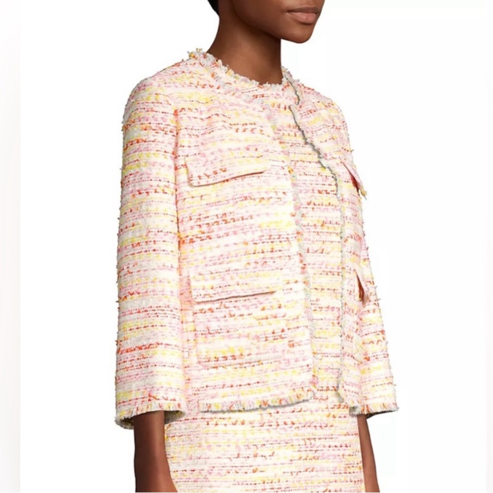 Kate Spade Tweed Chic Multicolor Jacket - Picture 13 of 13